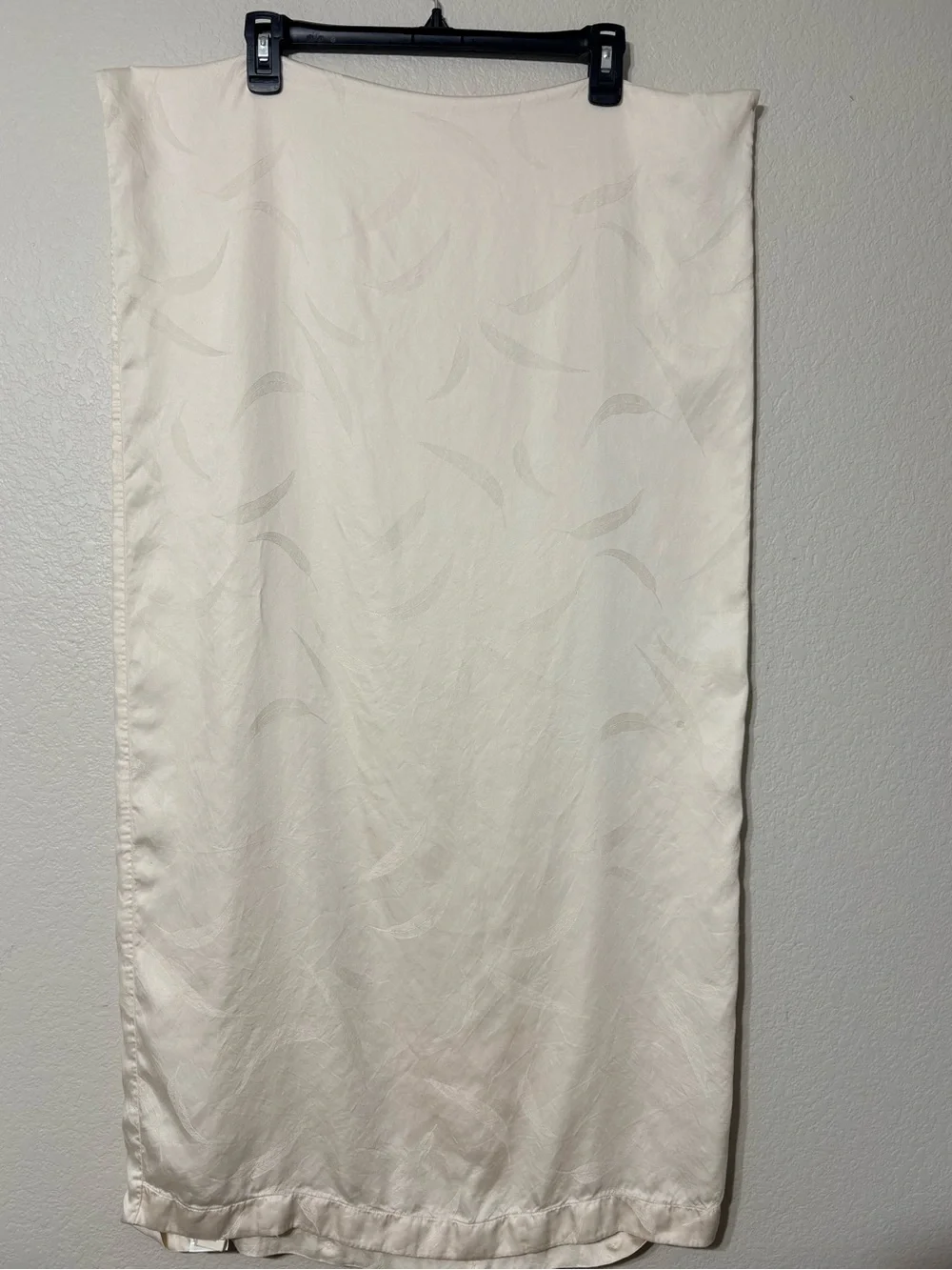 Legna SDH Ivory Satin Feel Lyocell King Size Single Pillow Case Made in Italy